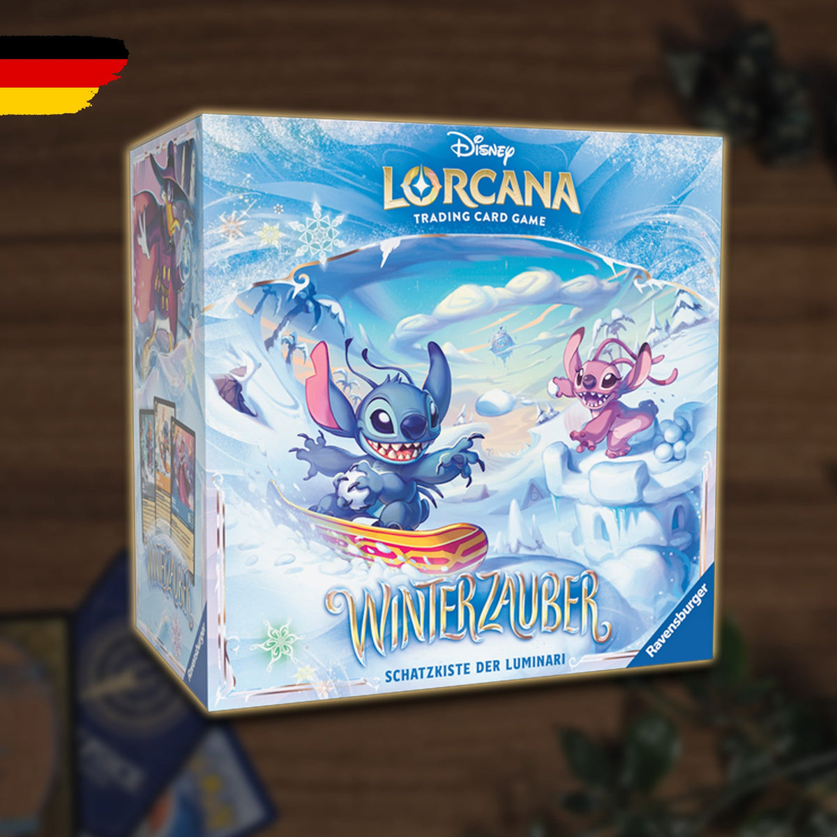 Disney Lorcana Set 11 Winterzauber Schatzkiste der Luminari