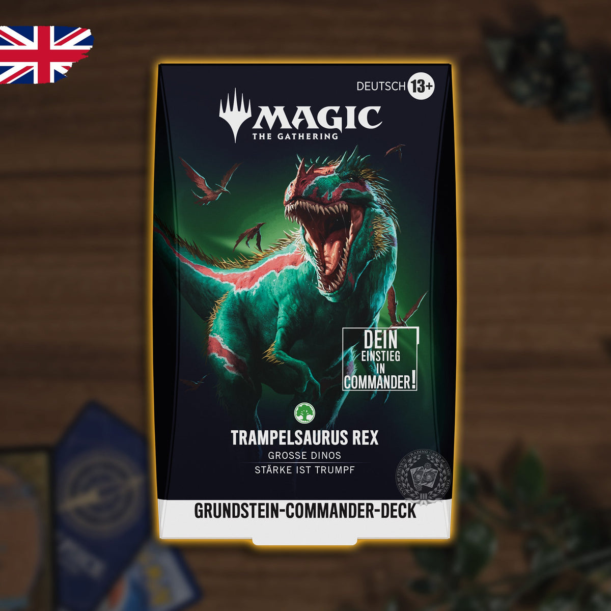 Magich: The Gathering - Grundstein - Commander Deck - Trampelsaurus Rex (DE)