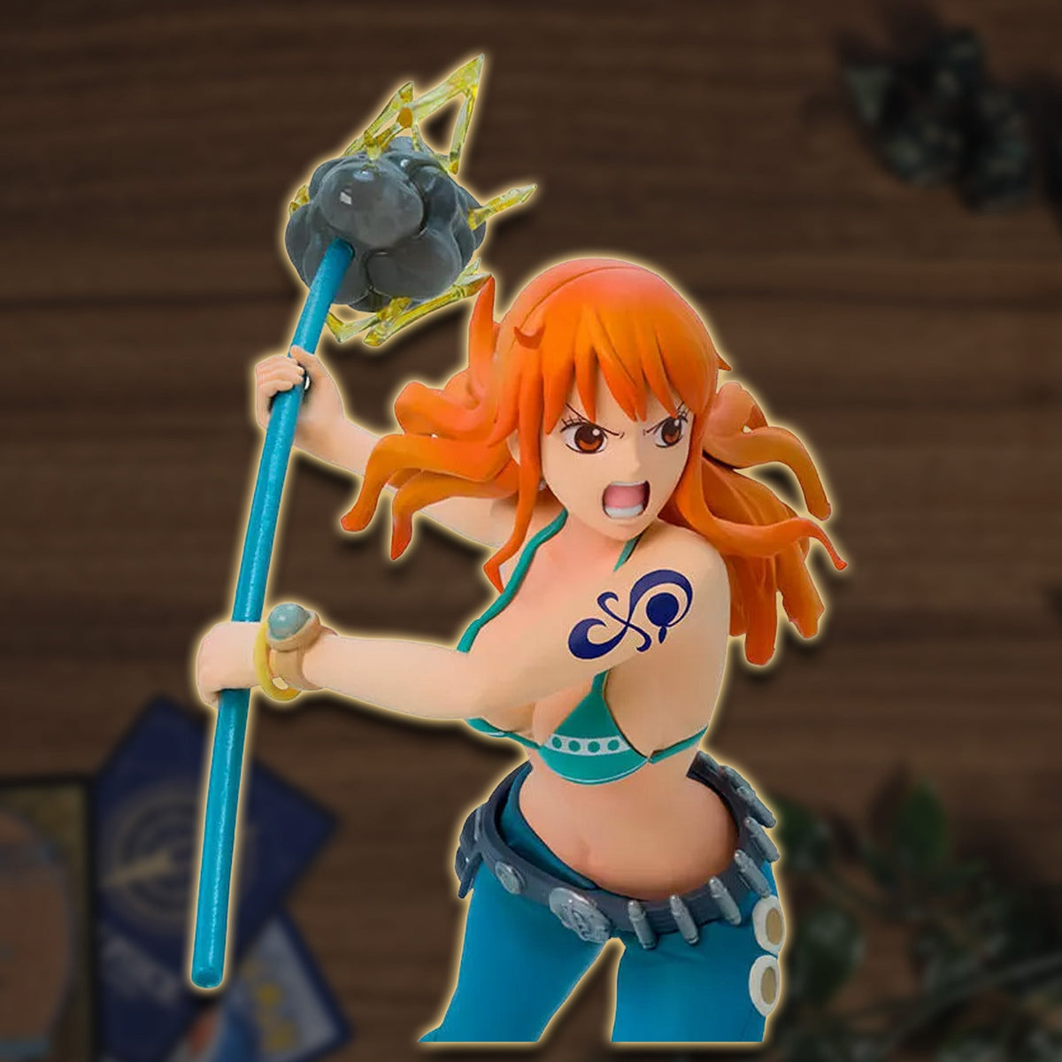 One Piece - Nami Figur, exklusive 16cm Anime Sammelfigur Detailansicht