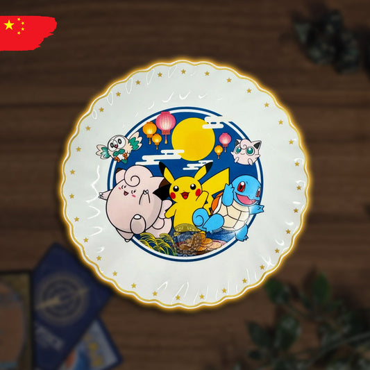 Pokémon - 2025 Mid-Autumn Festival Exclusive Gift Box - Porzellan Teller