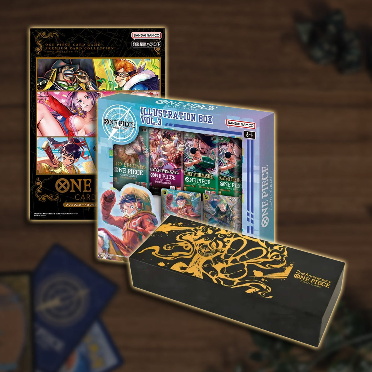 One Piece Illustation Kollektionen, Premium Card File, Anniversary Sets