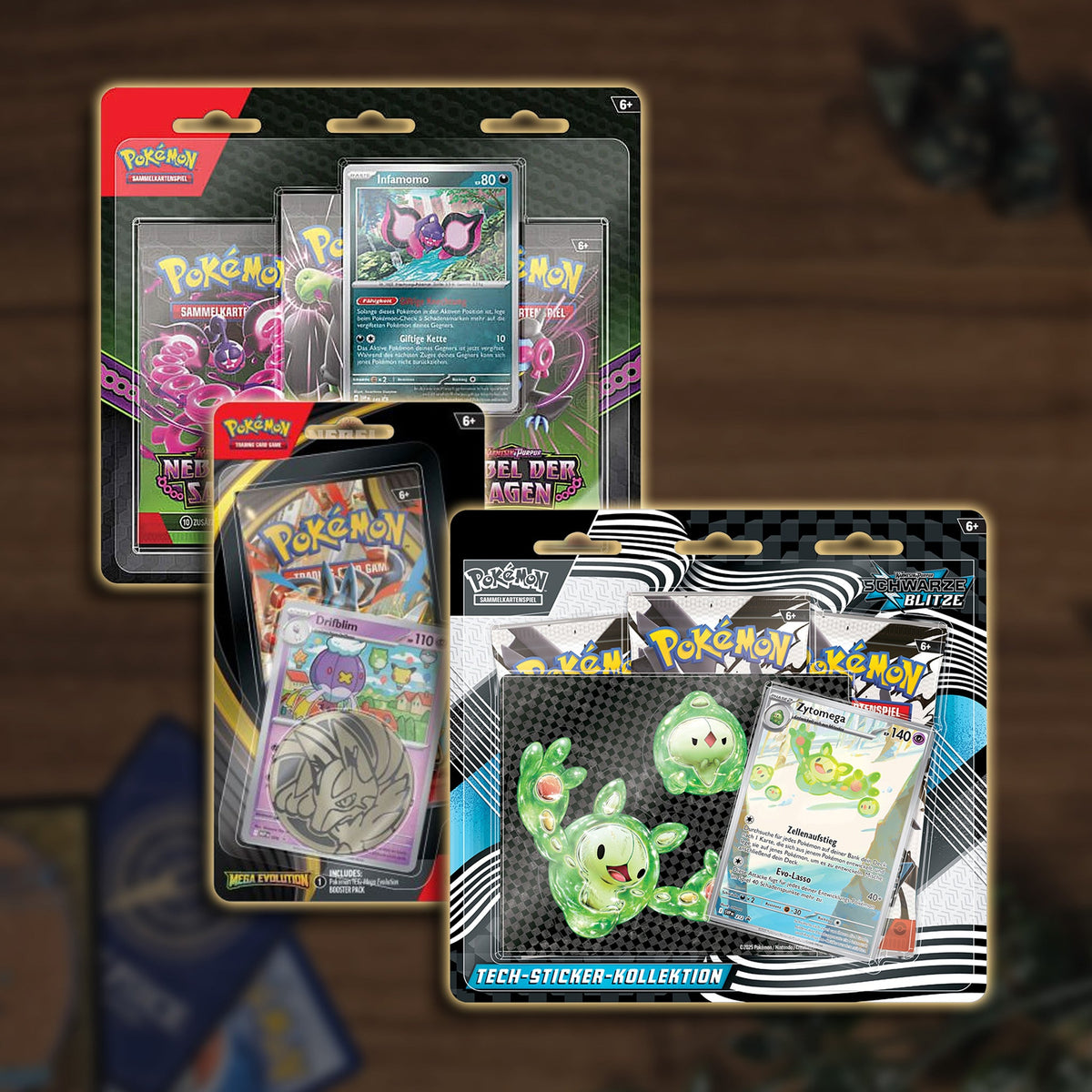TCG Tavern Pokémon Blister Sortiment