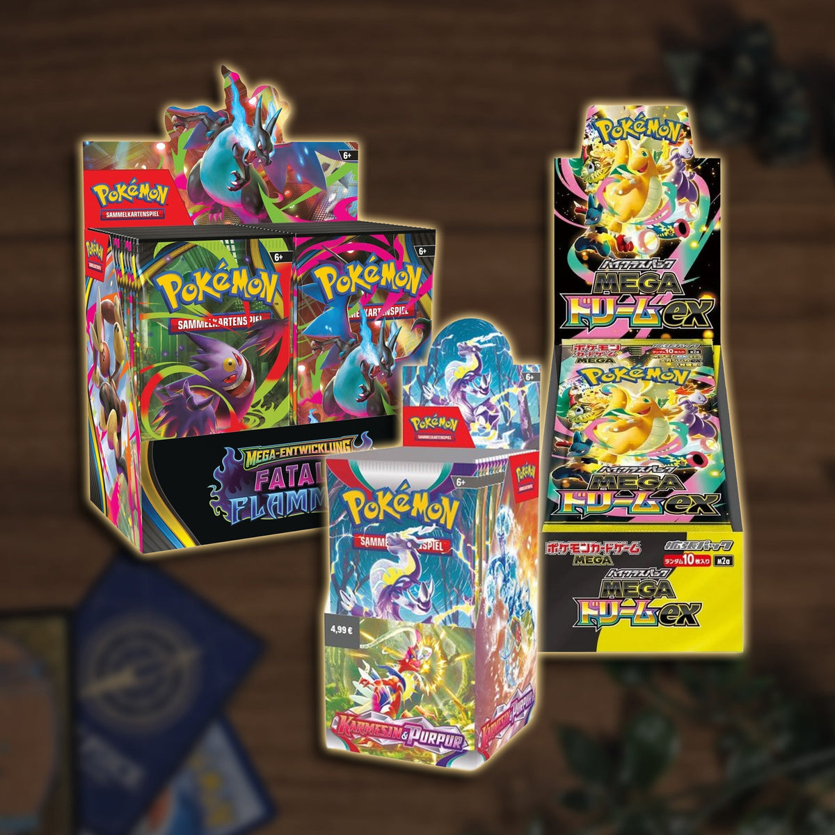Pokémon Booster Displays