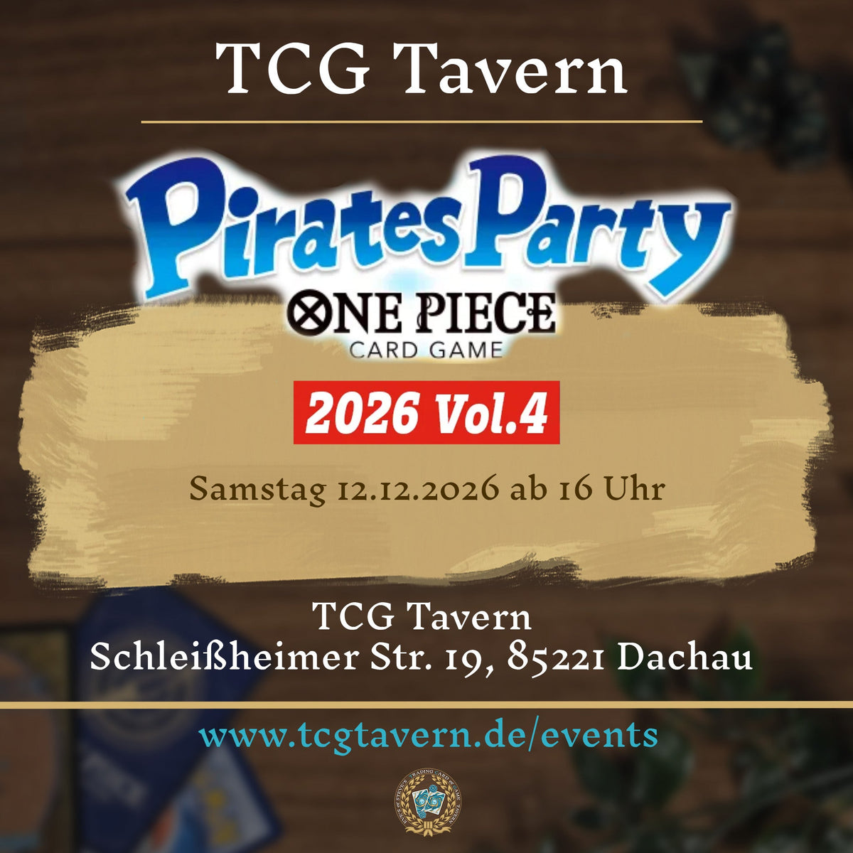 TCG Tavern Dachau One Piece Pirate Party Vol.4