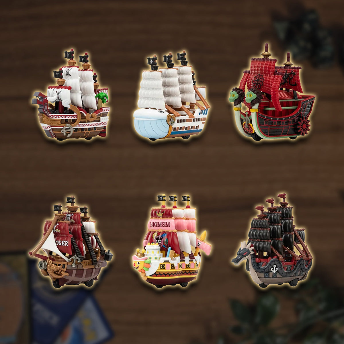 Popmart Blindbox - One Piece - The Grand Line Series Vehicles Alle Figuren 2