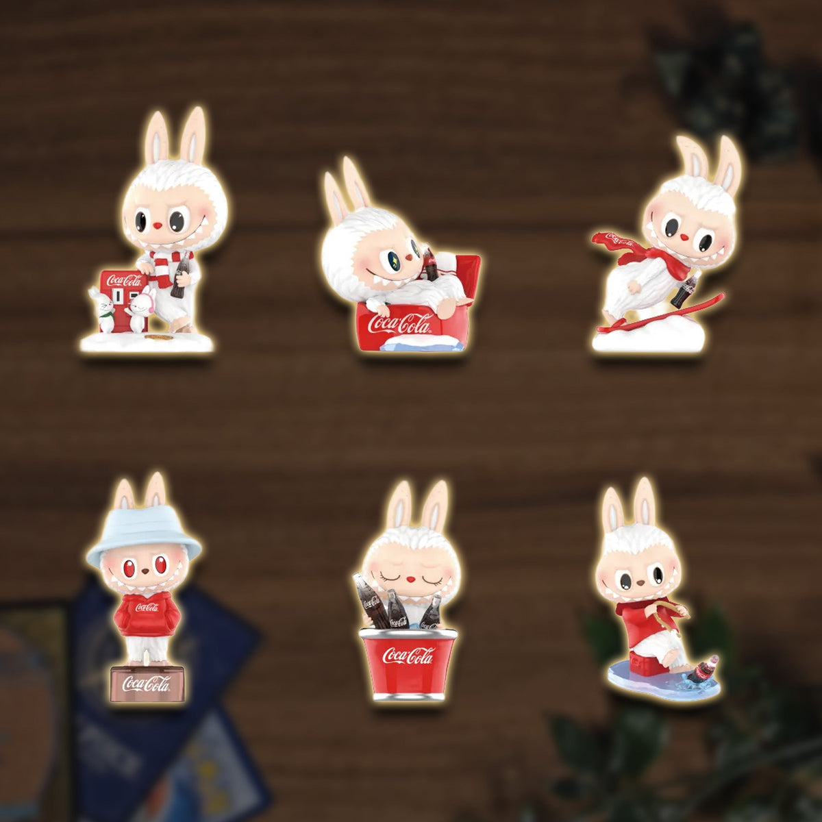 Labubu Popmart Blindbox - Coca Cola Alle Figuren 1