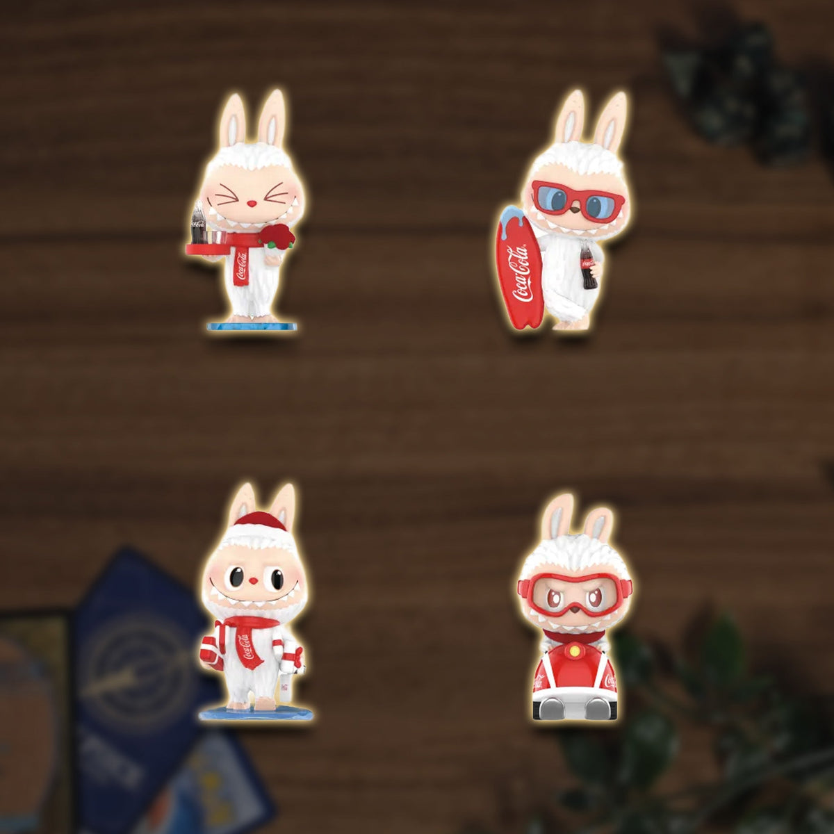 Labubu Popmart Blindbox - Coca Cola Alle Figuren 2