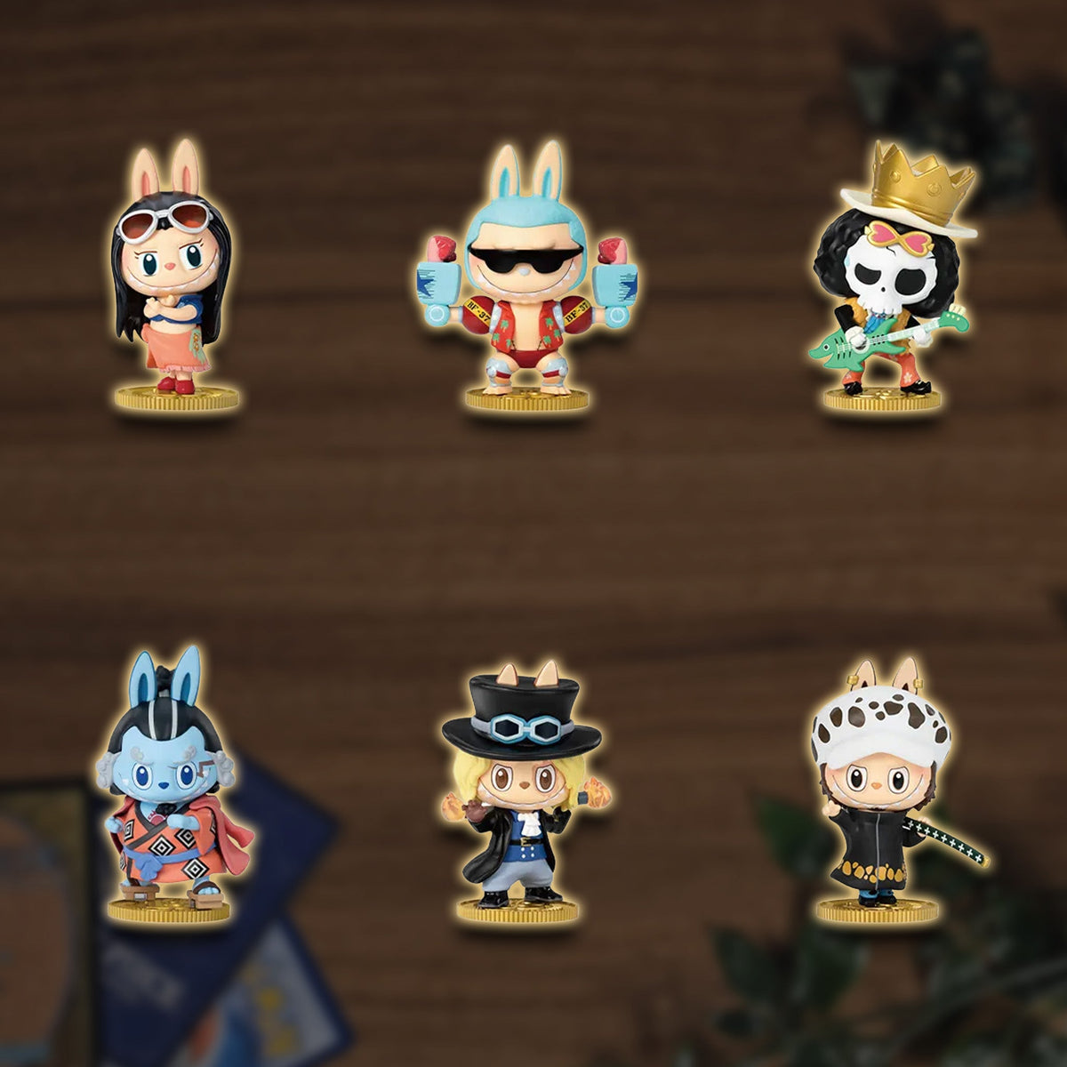 Labubu Popmart Blindbox - THE MONSTERS x One Piece All Figurines 2