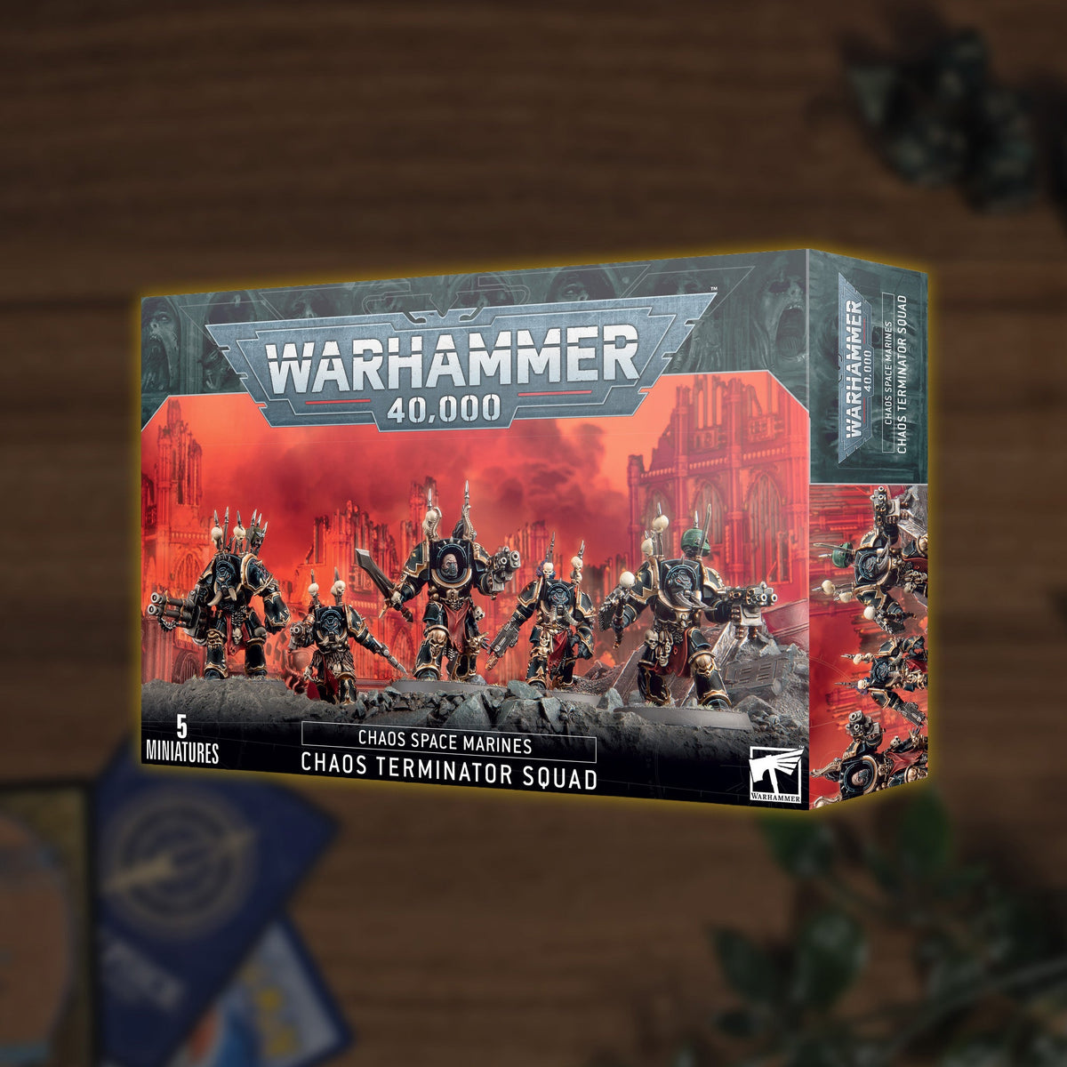 Chaos Space Marines: Chaos Terminator Squad
