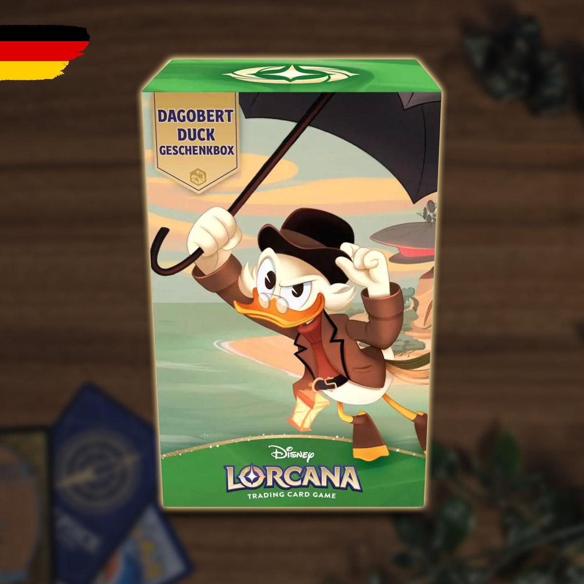 Disney Lorcana Dagobert Duck Geschenk Box