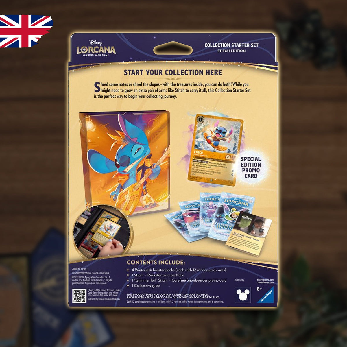Disney Lorcana Collection Starter Set Stitch Edition Inhalt
