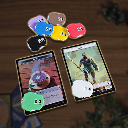 MTG Mini Counter - Spielstein-Zähler in verschiedenen Farben