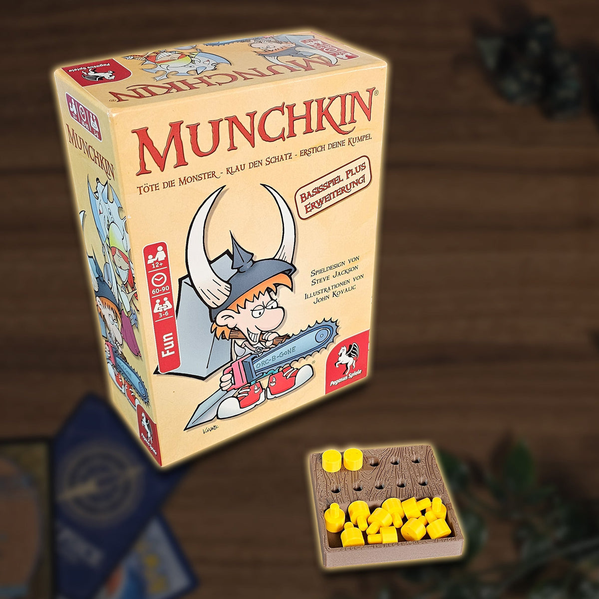 Munchkin Stufenzähler für einen Spieler