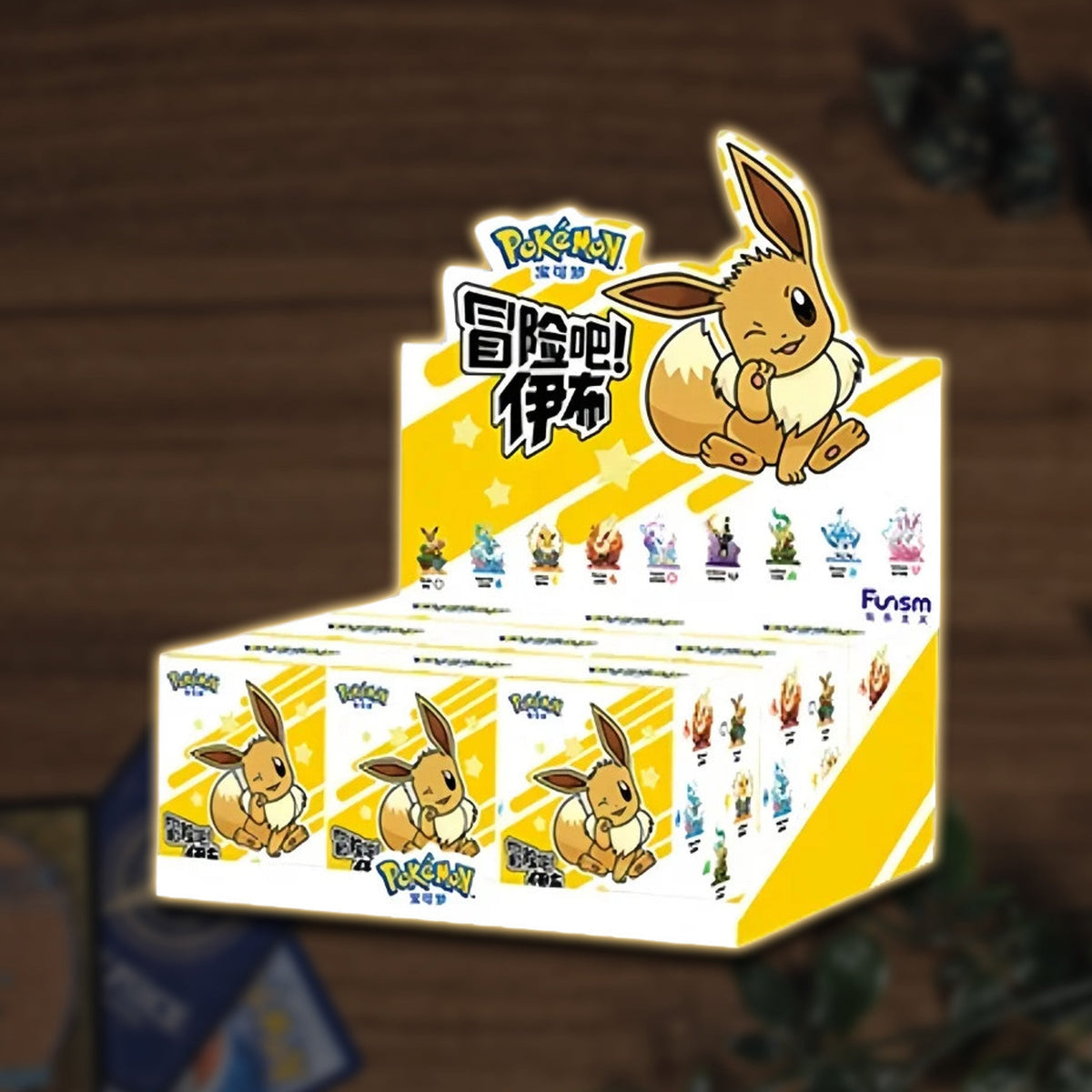 Funism Pokémon Blindbox - Adventure Eevee Box Sealed Case
