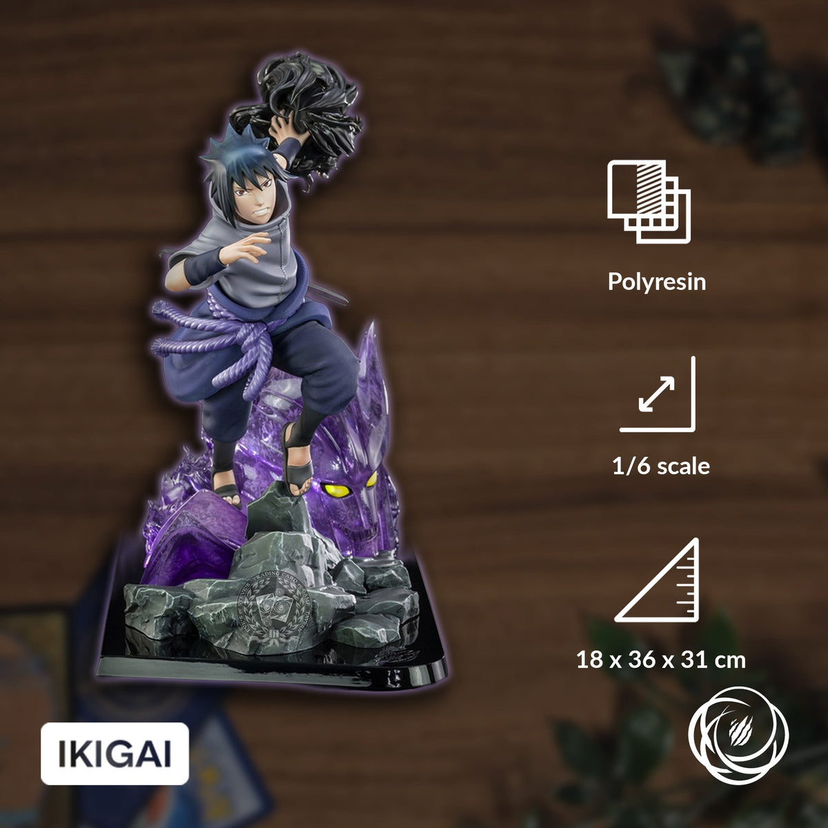 Sasuke Fourth Great Ninja War Premium Resin Statue Produktdetails