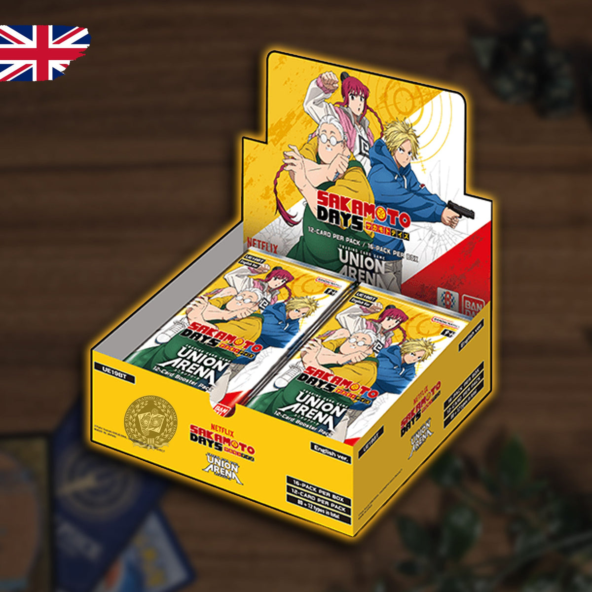Union Arena TCG - Sakamoto Days Booster Display Englisch