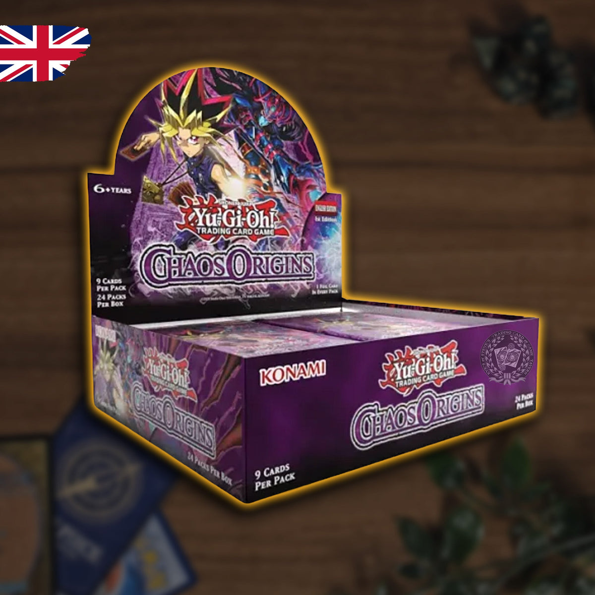 Yu-Gi-Oh! Chaos Origins Booster Display Englisch